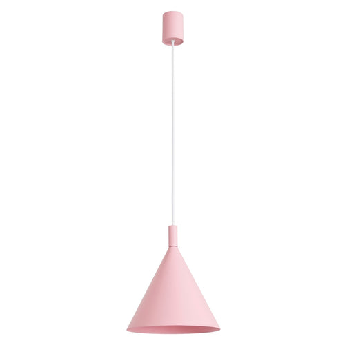 Sollux Lighting Hanglamp NOX 25 roze - 24,5x24,5x140cm