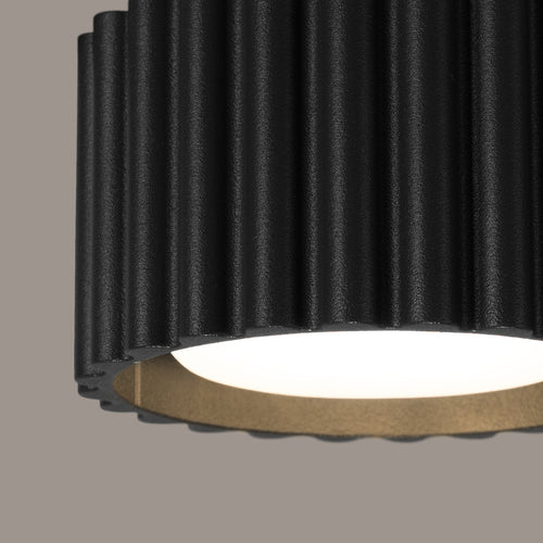 Sollux Lighting Plafondlamp AURA 1 zwart Gx53 - 10x10x10cm