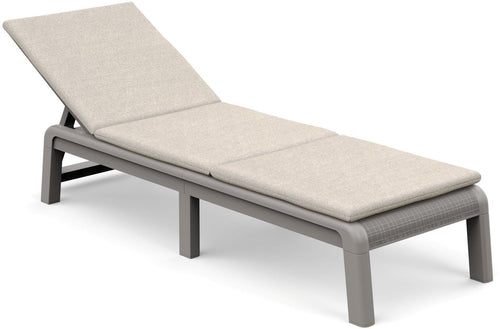 Keter Mallorca Ligbed - inclusief kussen - 187.5x58x29cm - Soft Beige