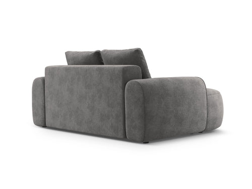 Cosmopolitan Design Bank Linz 2-zits, flueel grijs - 100x175x84cm