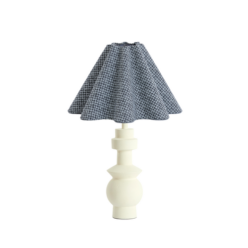 Tafellamp Esino/Bezaha - Crème/Wit - Ø35x46cm - vtwonen shop