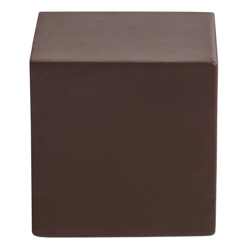 WOOOD wanddeco set vaas/kubus Numo - Metaal - Bruin - 39x19x19