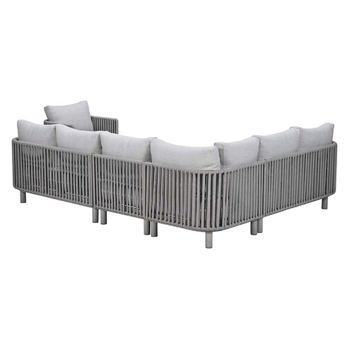 Garden Impressions Loungeset Andong hoek 7-delig - taupe