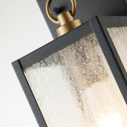 Elstead Kichler Lahden Outdoor Wandlantaarn Verweerd Zink, IP44