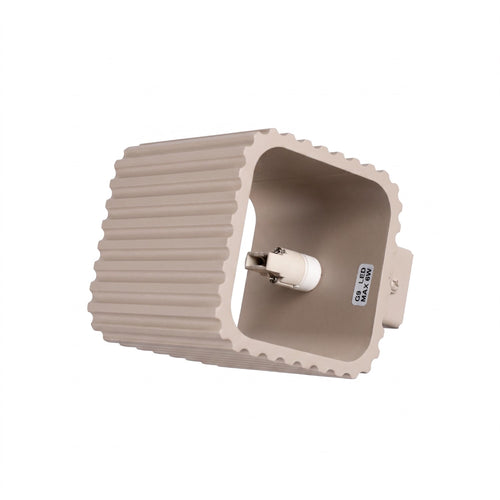Sollux Lighting Wandlamp RIFF taupe G9 - 10x12x10cm