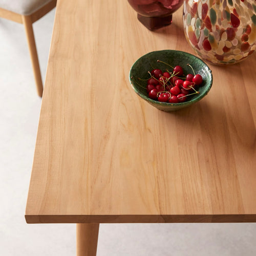 Tikamoon Jonàk - Massief teakhouten eettafel voor 6/8 personen. - Naturel - vtwonen shop