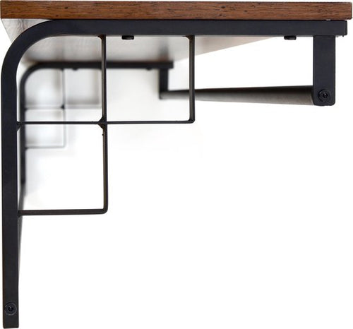 Furnilux Kapstok - XXXL Wandkapstok - 110x30x27 cm - vtwonen shop