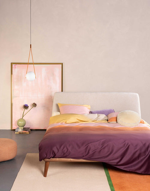 Essenza Lunare dekbedovertrek - Lits-Jumeaux - 240x200/220 cm - Warm clay
