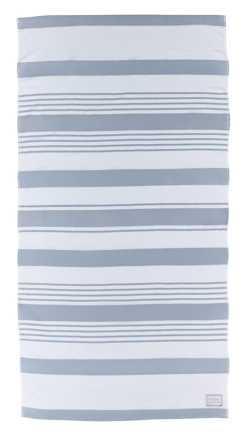 Rivièra Maison Strandlaken Matteo - 90 x 180 cm - Blauw