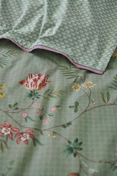 Pip Studio dekbedovertrek La Dolce Vita - 260x200/220 cm - groen