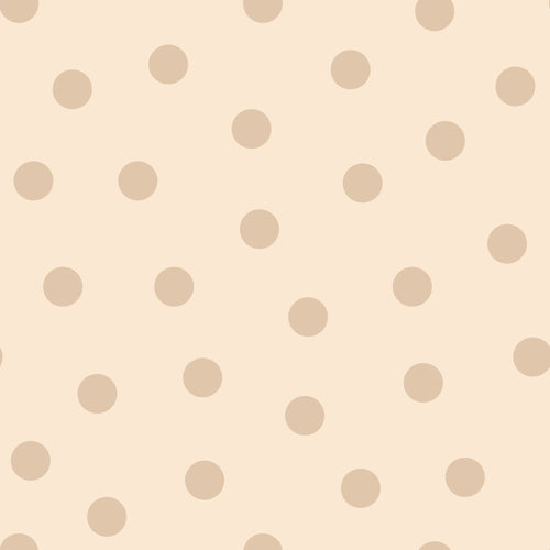 ESTAhome behang stippen beige - 53 cm x 10.05 m - 139730