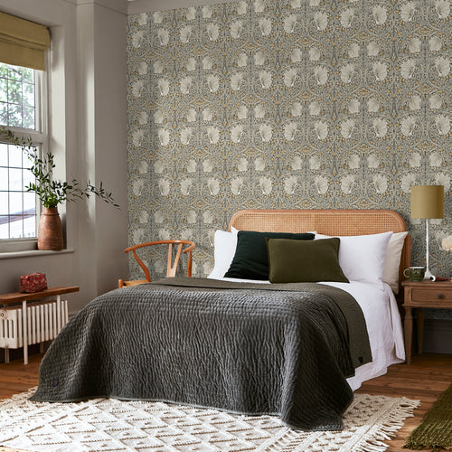 William Morris at Home vliesbehang Pimpernel Grey - vtwonen shop