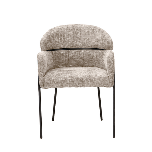 Starfurn  eetkamerstoel Otis - beige - 60,5x74,5x55cm - vtwonen shop