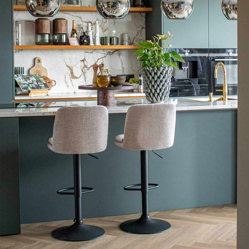 Kick barkruk Liam - Taupe - vtwonen shop