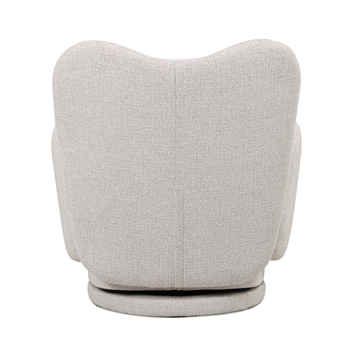 DÉJA Living Draaifauteuil Lola - Stof - Off-White - vtwonen shop