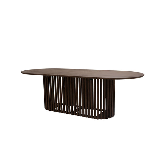 Giga Meubel Eettafel Ferran - Ovaal - Mangohout - 200cm