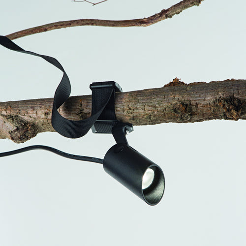 Ideal Lux KOALA 3W Strap On LED Buiten Display Licht Zwart 3000K IP65