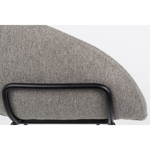 Zuiver Feston Barkrukken rugleuning 65 cm Grijs - Set van 2