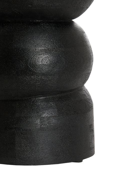 Light & Living bijzettafel AZALIO - Ø35x45cm - zwart - vtwonen shop