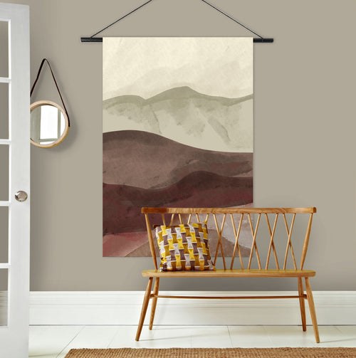 Art for the Home XL Wandkleed - Aquarel Horizon - 100x150cm - vtwonen shop