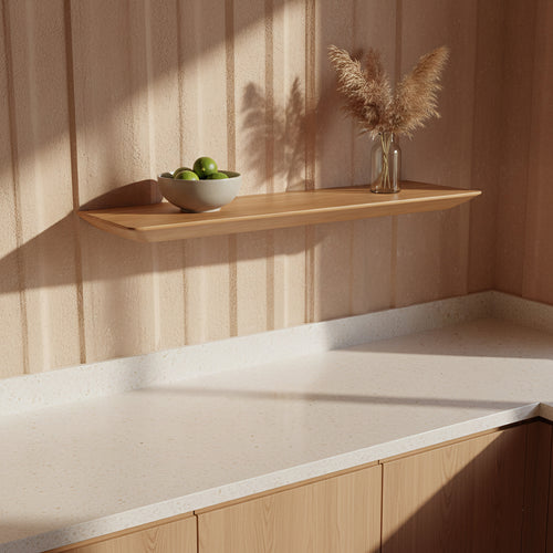 Raw materials zwevende wandplank Craftsman - Cederhout - 60 cm - vtwonen shop