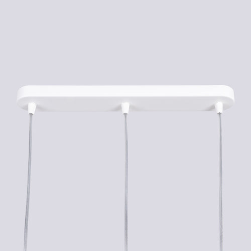 Sollux Lighting Hanglamp LIRO 3L wit - 40x6x125cm