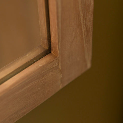 Tikamoon Teakhouten spiegel 100 x 50 cm - Naturel - vtwonen shop