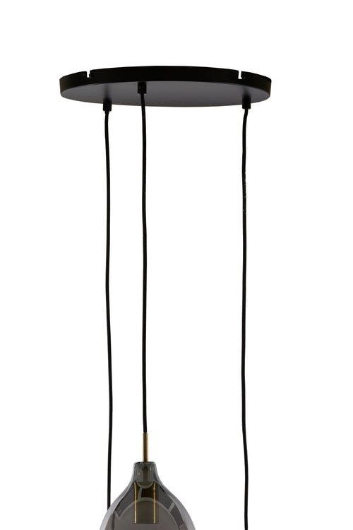 Light & Living hanglamp LUKARO - grijs - Ø35x32cm - vtwonen shop