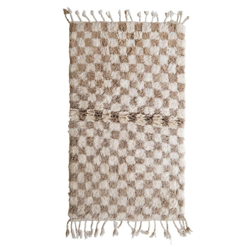 AFK Living vloerkleed Berber - handgemaakt - Wol - 106 x 164 cm - vtwonen shop