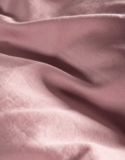 Essenza Minte dekbedovertrek - Lits-Jumeaux - 240x200/220 cm - Woodrose