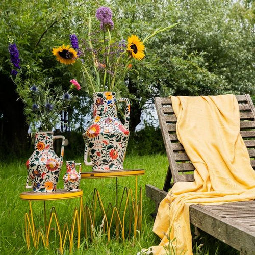 Return to Sender Plaid 100 x 190 cm geel, hamamdoek van katoen - vtwonen shop