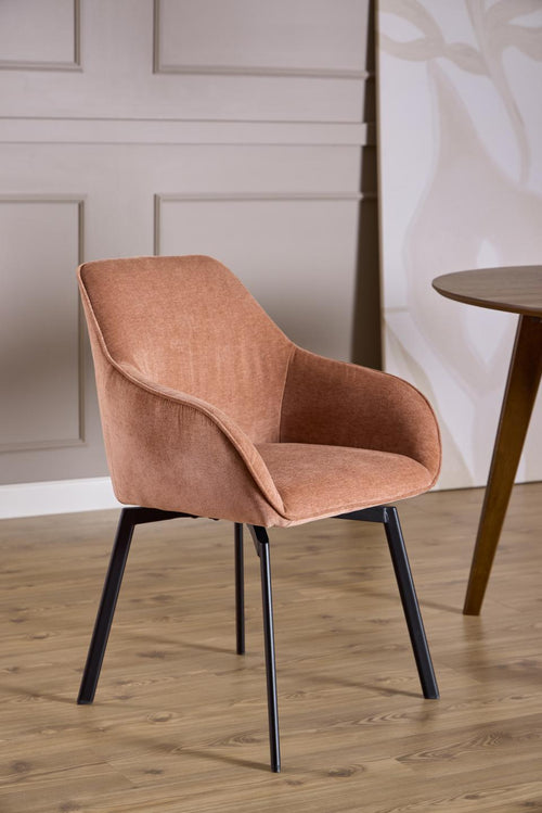 Rebellenclub Eetkamerstoel Morrey - Set van 2 - Roze