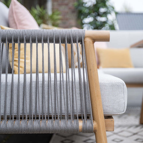 Garden Impressions Lounge dining set Hannie 6-delig - light teak look