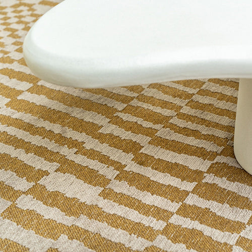 Louis De Poortere vloerkleed Erg - geel - 240x340cm - vtwonen shop