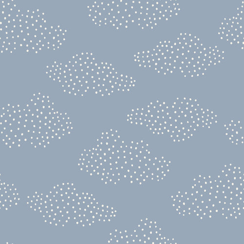 ESTAhome behang wolkjes blauw - 50 x 900 cm - 131224 - vtwonen shop