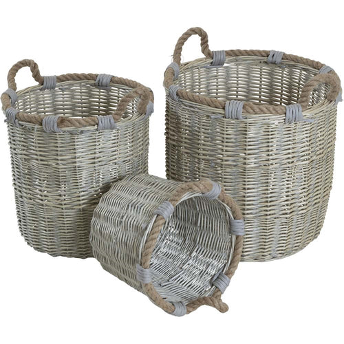 Lesli Living mand Willow - grijs - Ø29x27cm