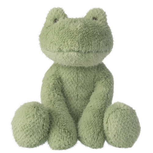 J-Line knuffelbeer Kikker - polyester - muntgroen - large