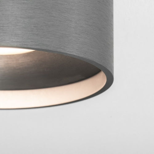 Artdelight Plafondlamp Oran - Staalgrijs