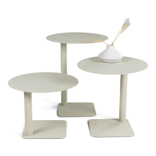 Spinder Design bijzettafel Sunny 50 - Greystone - Ø 40 - vtwonen shop