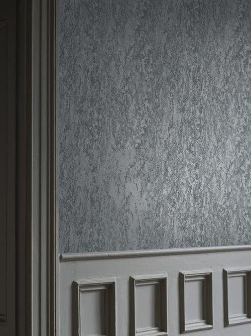 Borastapeter behang marmer vergrijsd blauw - 53 cm x 10.05 m - 660887 - vtwonen shop