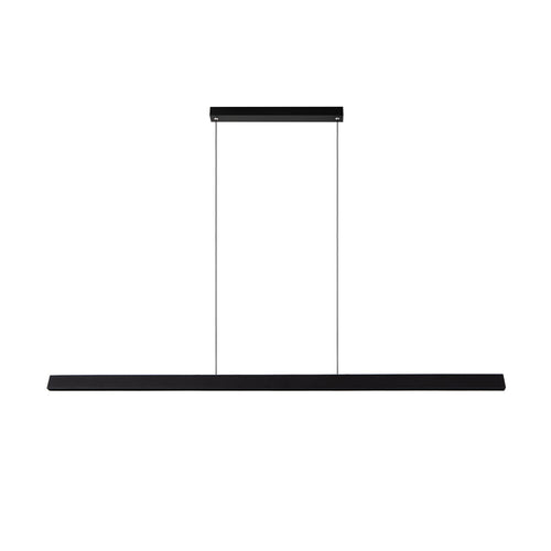Atmooz hanglamp Jasmin 150 - zwart - 150 x 3 x H 170 cm - geïntegreerde led