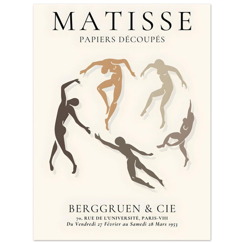 Artfulprints  Matisse – The human ring II   poster 30x40 cm - vtwonen shop