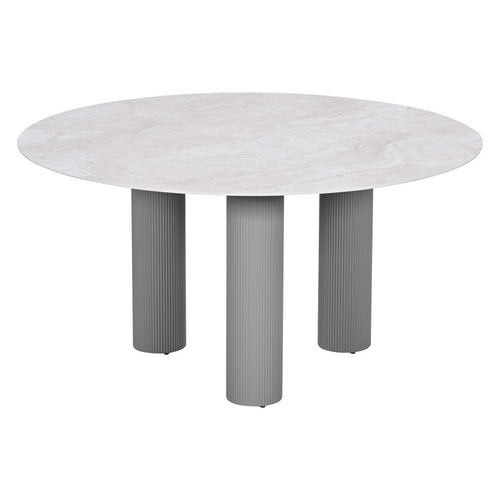 Garden Impressions Tuintafel Finn Ø150 cm - taupe - verona sand