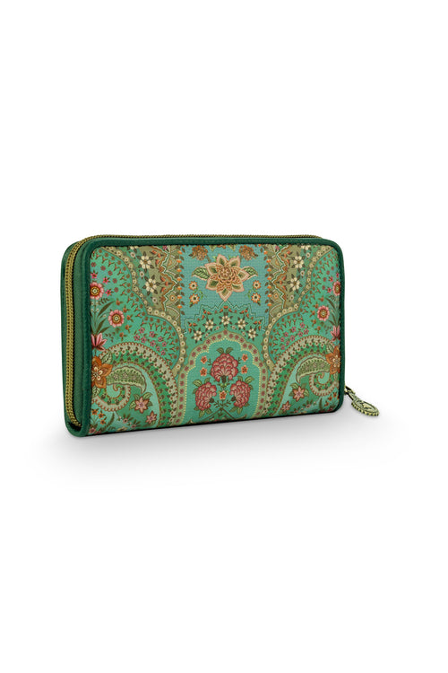 Pip Studio - Willow Portemonee Dames - Jabali - Groen - 18x3x11cm - vtwonen shop