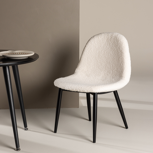 Nest living Thor teddystof kinderstoel wit - vtwonen shop