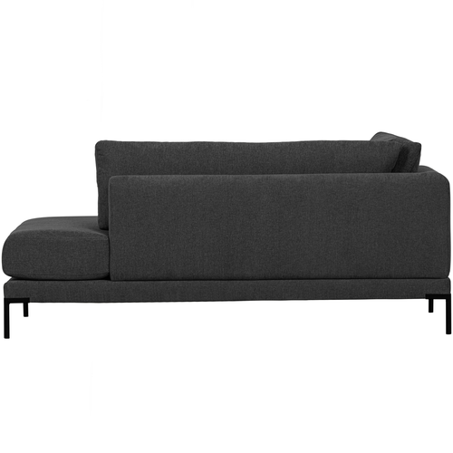 vtwonen lounge element rechts - Polyester - Donkergrijs - 89x100x200 - vtwonen shop