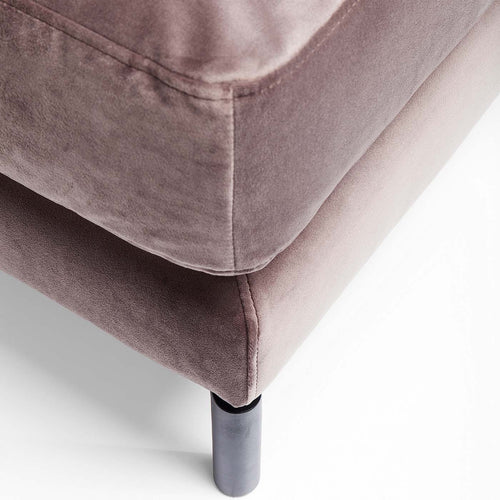 Kare Design Voetsteun Lullaby fluweel taupe - vtwonen shop