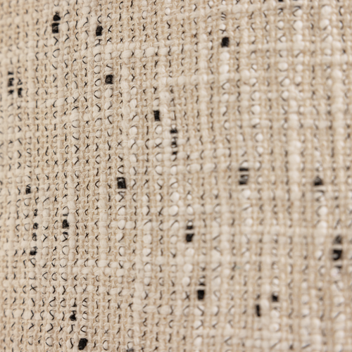 WOOOD hanglamp Loft - Metaal/Bouclé - Naturel Met Stippen - 35x55x55