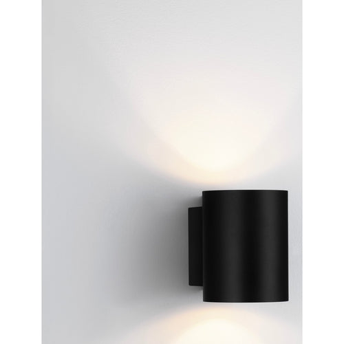 Nova Luce DAZLE Up & Down wandlamp Sandy Black LED G9 1x5