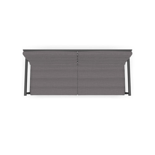 Lesli Living loungebank Harper - grijs - 168x76x72cm